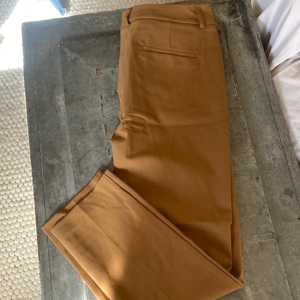 Rachel Zoe Women's Brown Cropped Pants - Picture 5 of 6